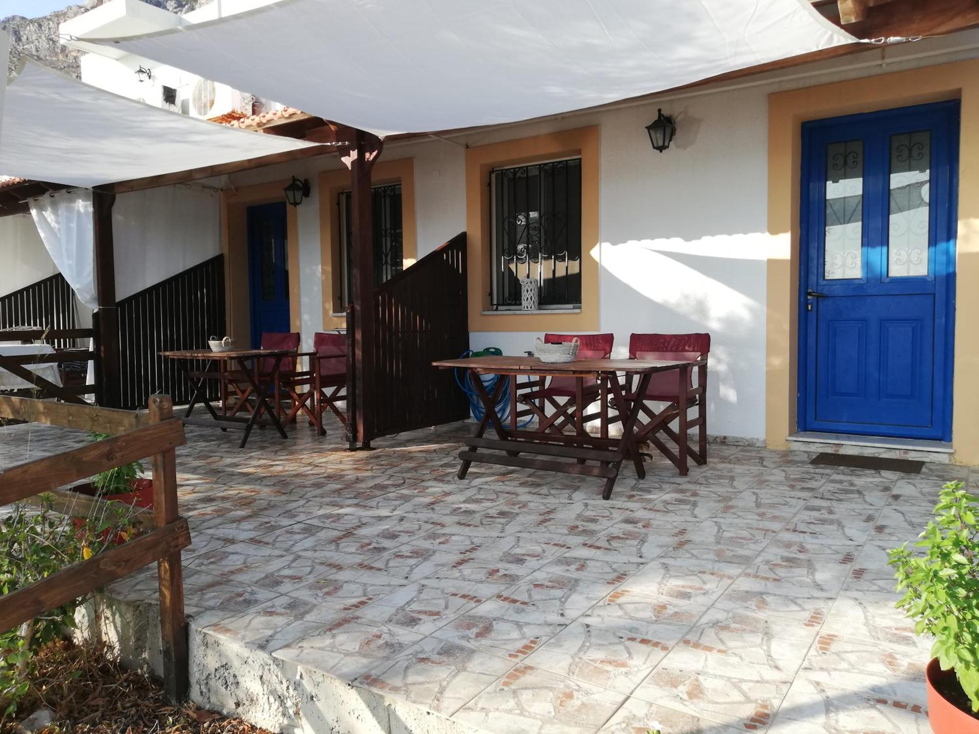 Panormitis Pizanias Houses Skaliá Esterno foto